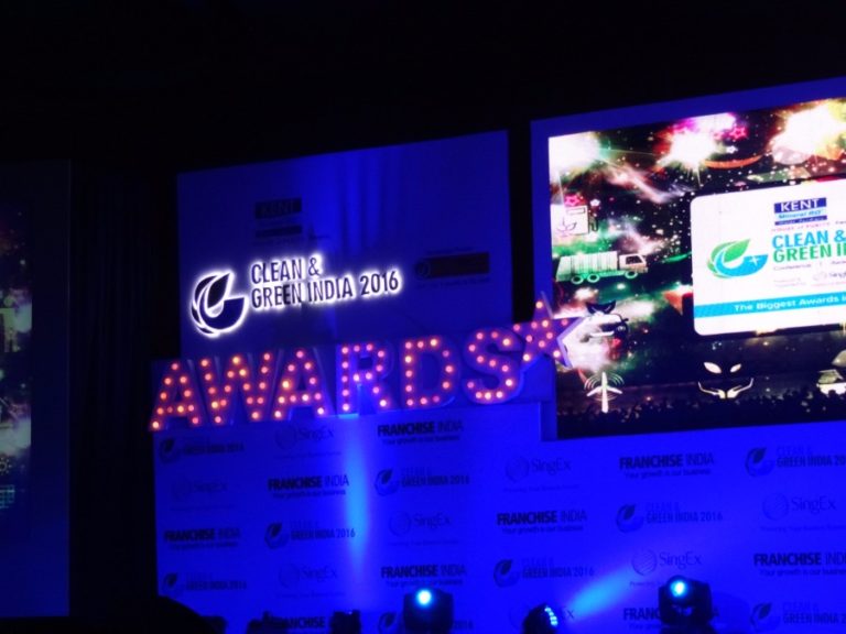 Clean & Green India 2016 Award