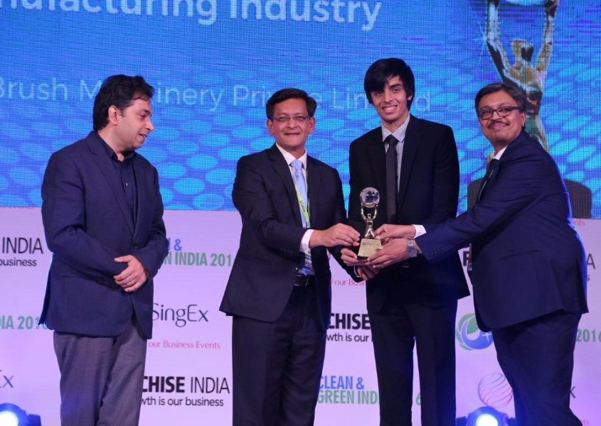 Clean Green India 2016 Award to Borghi 5