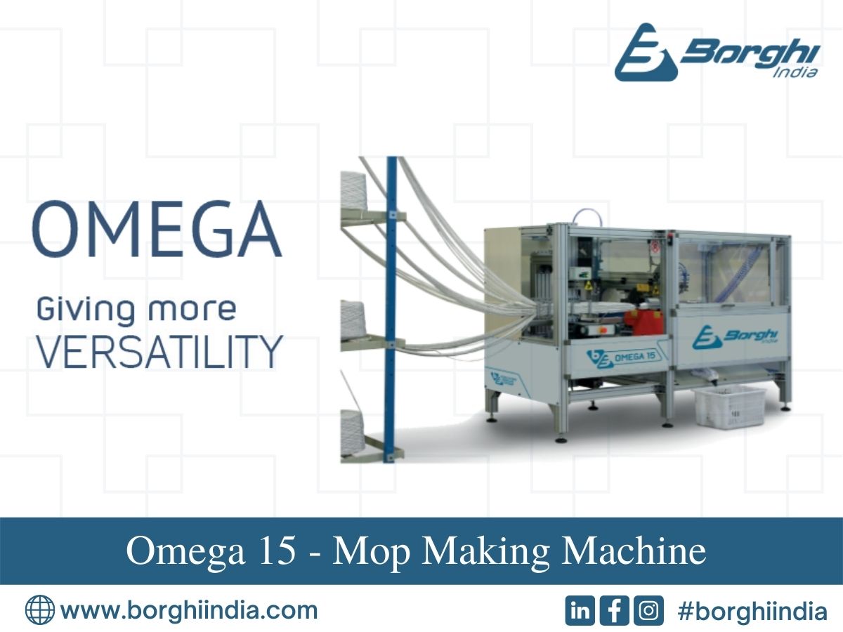 Top 10 Reasons To Buy A Omega 15 – Mop Making Machine