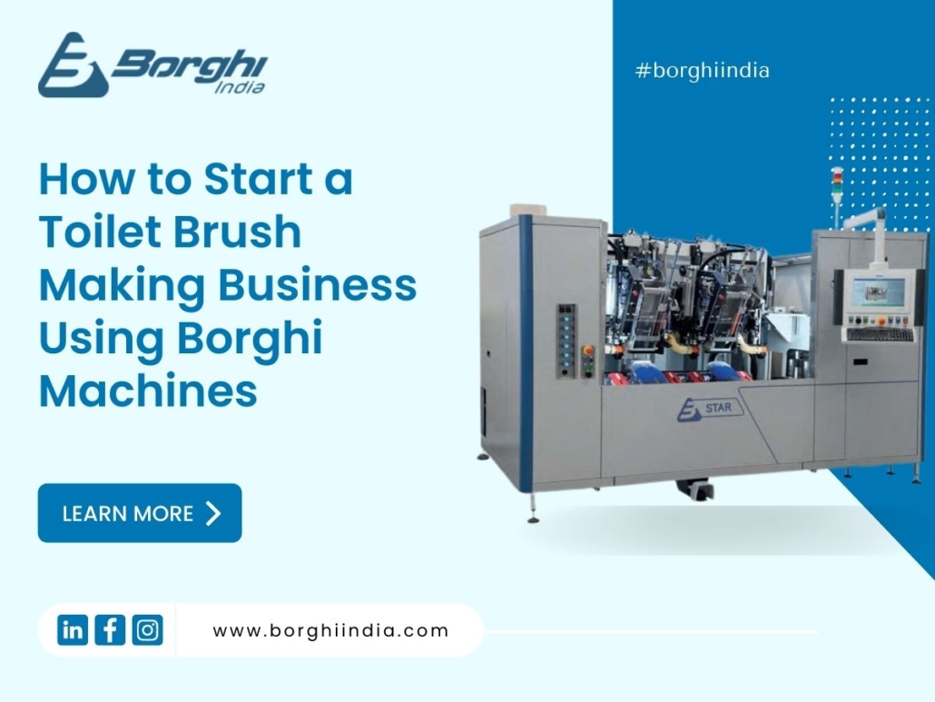How to Start a Toilet Brush Making Business Using Borghi Machines 1 toilet brush making machine