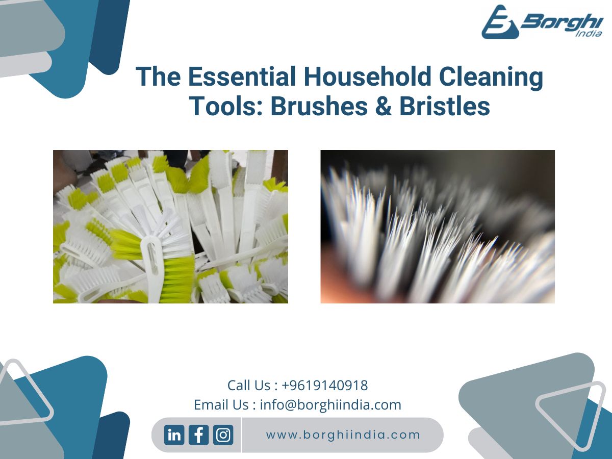 The Essential Household Cleaning Tools: Brushes & Bristles