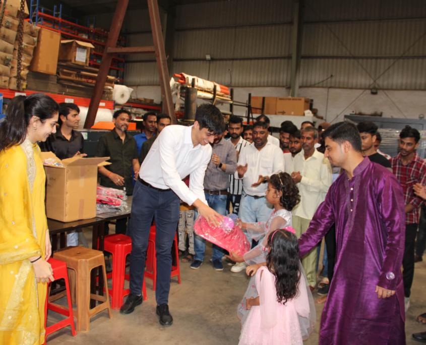 Dusshera 2023 Networking and Gifts to Kids 11