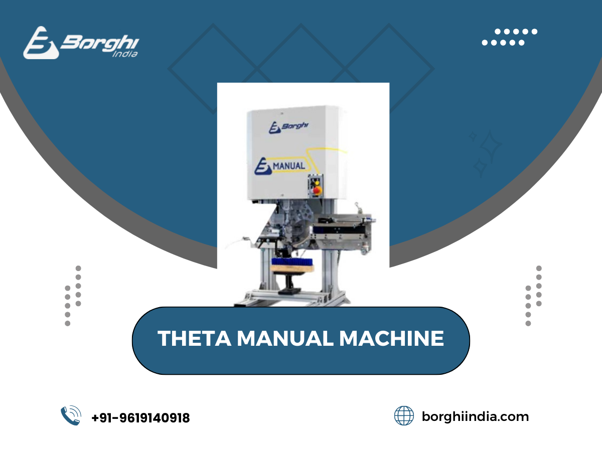 The Theta Manual Vertical Tufting Machine